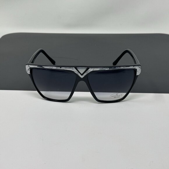 Laura Biagiotti Oversized Sunglasses Womens P-28 Made in Italy Flat Top main image 9